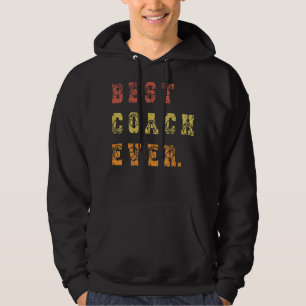 Sudadera Mejor entrenador de baloncesto de la historia de l