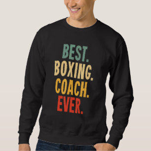 Sudadera Mejor entrenador de boxeo de todos los tiempos