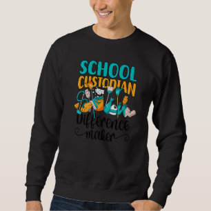 Sudadera Mejor Escuela Custodiosa Diferencia Maker School J