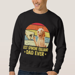 Sudadera Mejor Espinona Italiano Papá Nunca Retro Vintage F