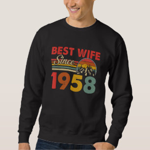Sudadera Mejor Esposa Desde 1958 Epic Que Coincide Con El 6