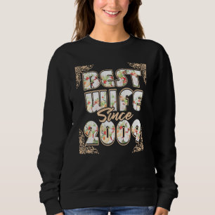 Sudadera Mejor Esposa Desde 2009 11er Aniversario Boda 11 Y