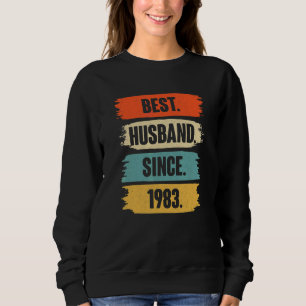 Sudadera Mejor Esposo desde 1983 Viñeta 39ª Anive Boda