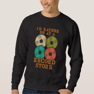 Sudadera Mejor Estaría En Una Tienda De Discos Reproductor