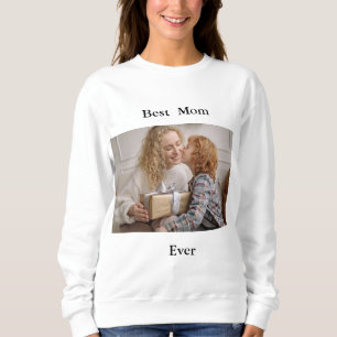 Sudadera Mejor foto de mamá de todos los tiempos
