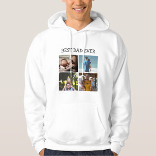 Sudadera Mejor foto personalizada de papá 