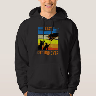 Sudadera Mejor Gato Vintage Papá Nunca T - Papi Gato