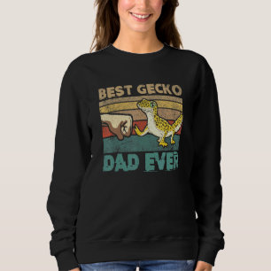 Sudadera Mejor Gecko Dad Ever Lizard Leopard Gecko