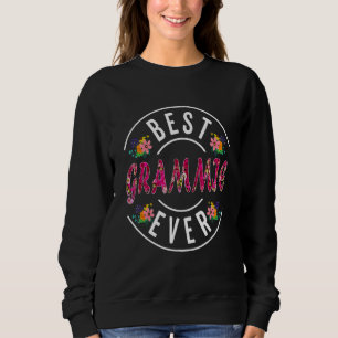 Sudadera Mejor Grammie de todos los tiempos mamá Mami Cute 