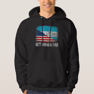 Sudadera Mejor Grampa del Día del Padre Honduras Bandera Es