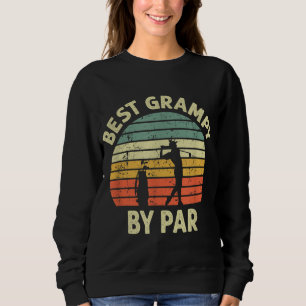 Sudadera Mejor Grampy By Par Golfing Golf Design para Golfe