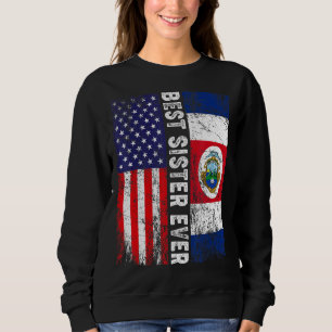 Sudadera Mejor Hermana del Día de la Madre en Costa Rica Ba