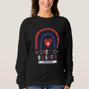 Sudadera Mejor Hermana Mayor Edición Oregon Chicas Hermano