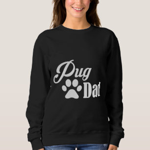 Sudadera Mejor idea de regalo para papá pug dads Essential 