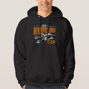 Sudadera Mejor Ingeniero Aeroespacial, Espacio de Ingenierí