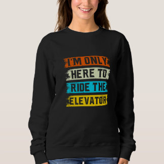 Sudadera Mejor Inspector Elevador Operador Elevador Mechani