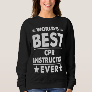 Sudadera Mejor instructor de RCP del mundo