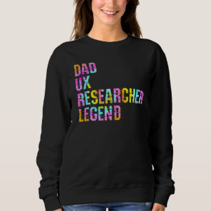 Sudadera Mejor Investigador De Ux Dad Ui Research Er