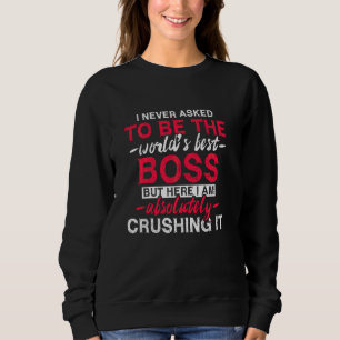 Sudadera Mejor Jefe Del Mundo