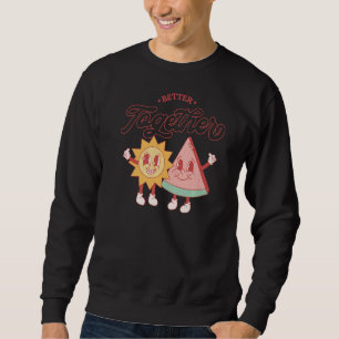 Sudadera Mejor Juntos Sunshine Tropical Beach Sonriente Wa
