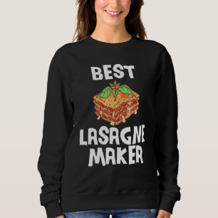 Sudadera Mejor Lasagna Lasagna Baker Pizza Maker