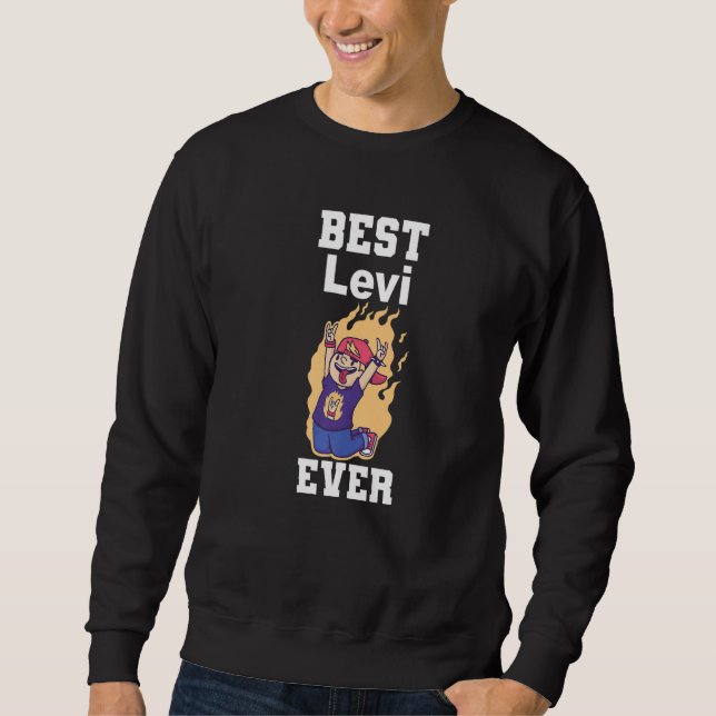 Sudadera Mejor Levi de todos los tiempos (Anverso)