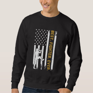 Sudadera Mejor luchador de la historia - Boxeo tailandés co