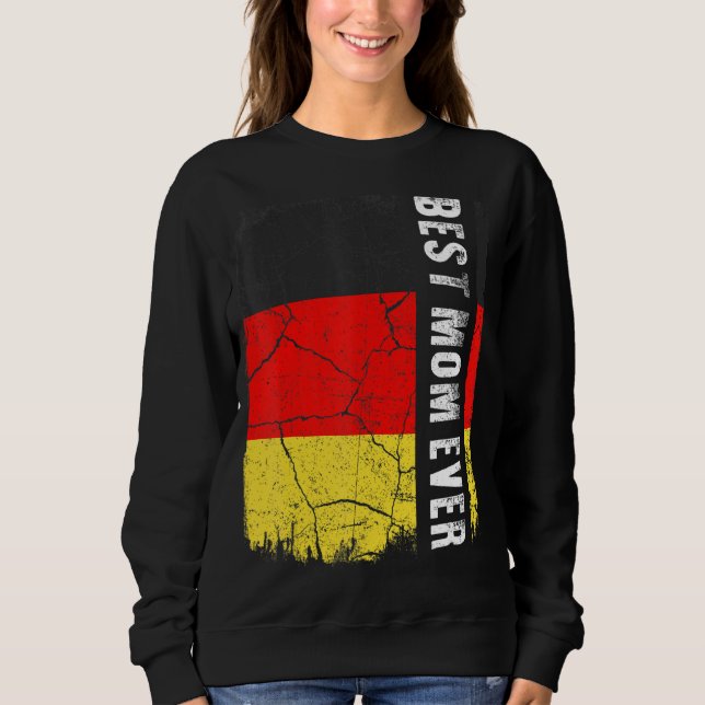 Sudadera Mejor madre alemana que nunca Día de la Madre (Anverso)