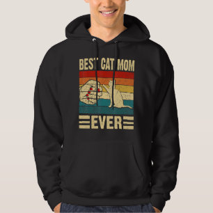 Sudadera Mejor Madre Gata Vintage, Pistola De Puño