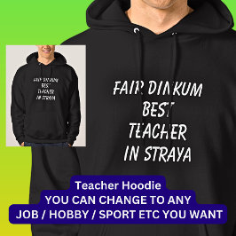 Sudadera Mejor MAESTRO de Dinkum en Straya