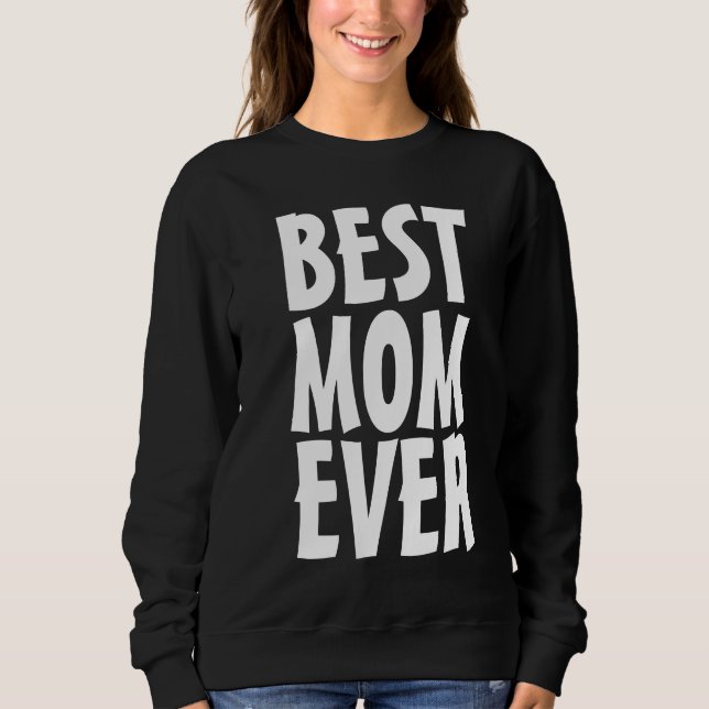 SUDADERA MEJOR MAMÁ, CAMISETA DE CAMISETA EN CAMISETA EN CA (Anverso)