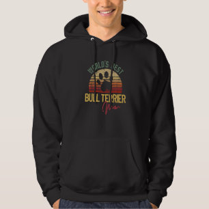Sudadera Mejor Mamá de Bull Terrier del Mundo  
