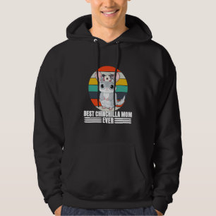 Sudadera mejor mamá de chinchilla nunca