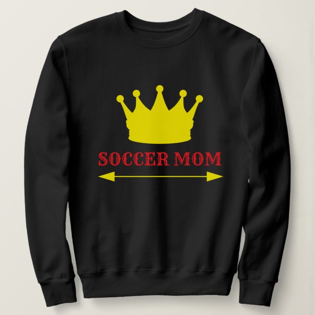 Sudadera Mejor mamá de fútbol (Anverso del diseño)