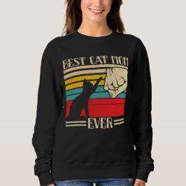 Sudadera Mejor Mamá de Gatos del Mundo
