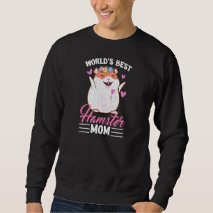 Sudadera Mejor Mamá de Hámster Hámsters Animal Mascota Gráf