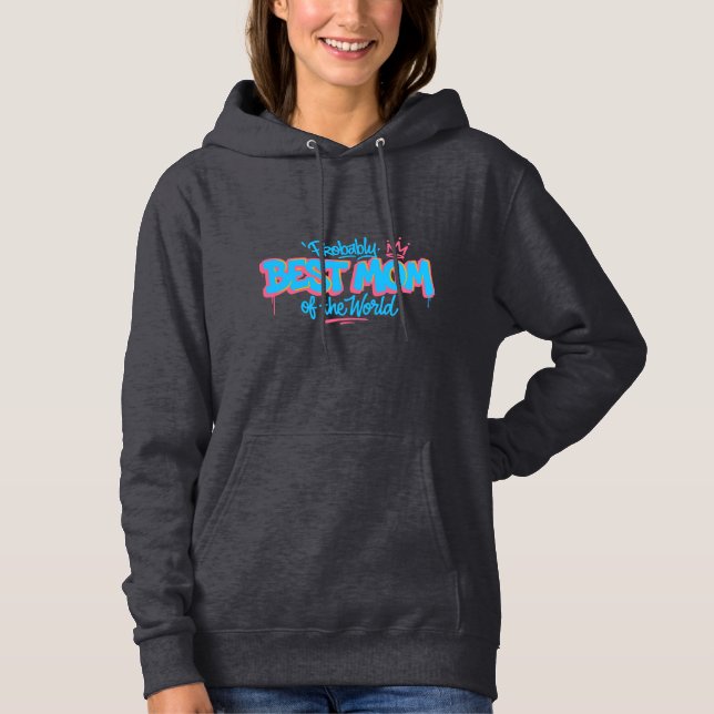 Sudadera Mejor Mamá del Mundo (Anverso)
