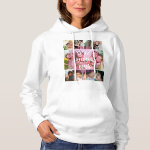 Sudadera Mejor Mamá del Mundo 9 Collage de Fotos Personaliz