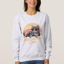 Sudadera Mejor Mamá Gata de Todos los Tiempos – Ga