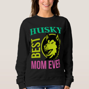 Sudadera Mejor Mamá Husky Para Perro