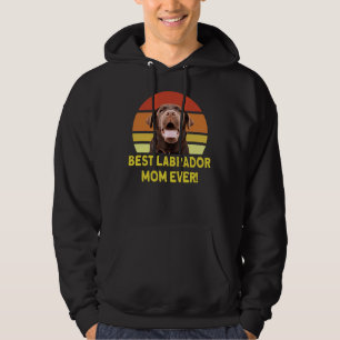 Sudadera Mejor Mamá Labrador Nunca 168