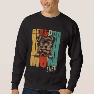 Sudadera Mejor Mamá Perro Yorkie Siempre Retro Yorkshire Te