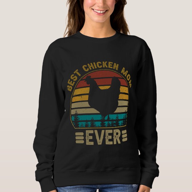 Sudadera Mejor Mamá Pollo Jamás Vintag (Anverso)