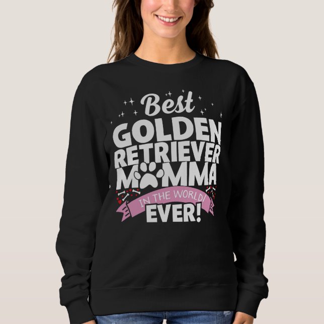 Sudadera Mejor mamá recuperadora de oro (Anverso)