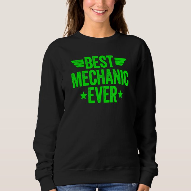Sudadera Mejor Mecánico de la Historia 2 (Anverso)