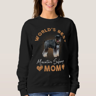 Sudadera Mejor Miniatura de Mujeres de Perro Schnauzer Mom