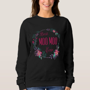 Sudadera Mejor Moo de la Historia con el abuelo de la tía d