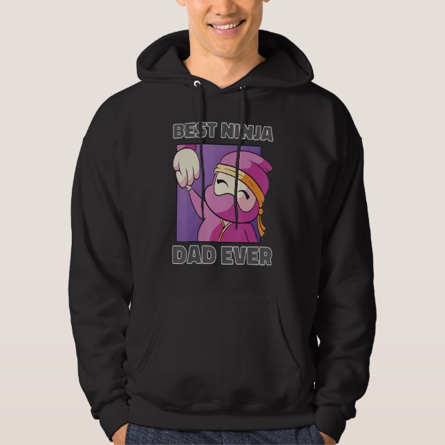 Sudadera Mejor Ninja Dad (Anverso)