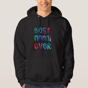 Sudadera Mejor Nonni nunca colorido, Mamá Camisa, Regalo De