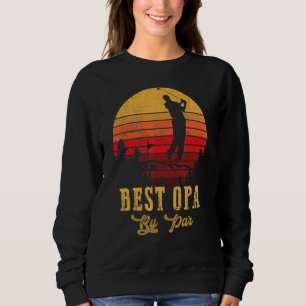 Sudadera Mejor Opa De Par Father S Day Golf Golfing 1